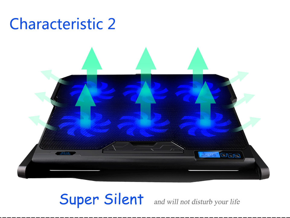 Jual ICE COOREL Cooling Pad Laptop 6 Fan di Seller Spesialis Produk